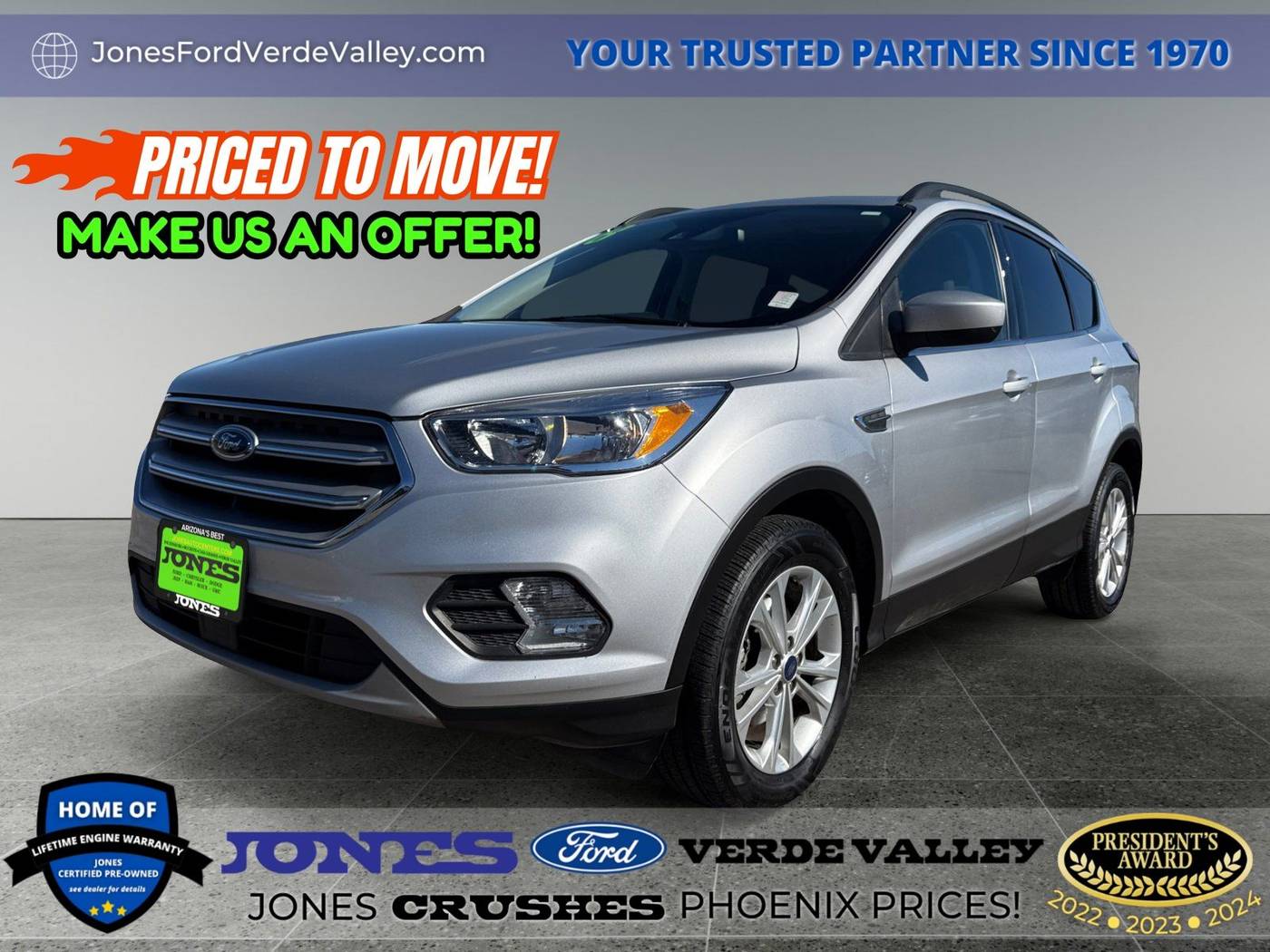 2018 Ford Escape SE — SUV — 82,398 mi — Camp Verde, AZ