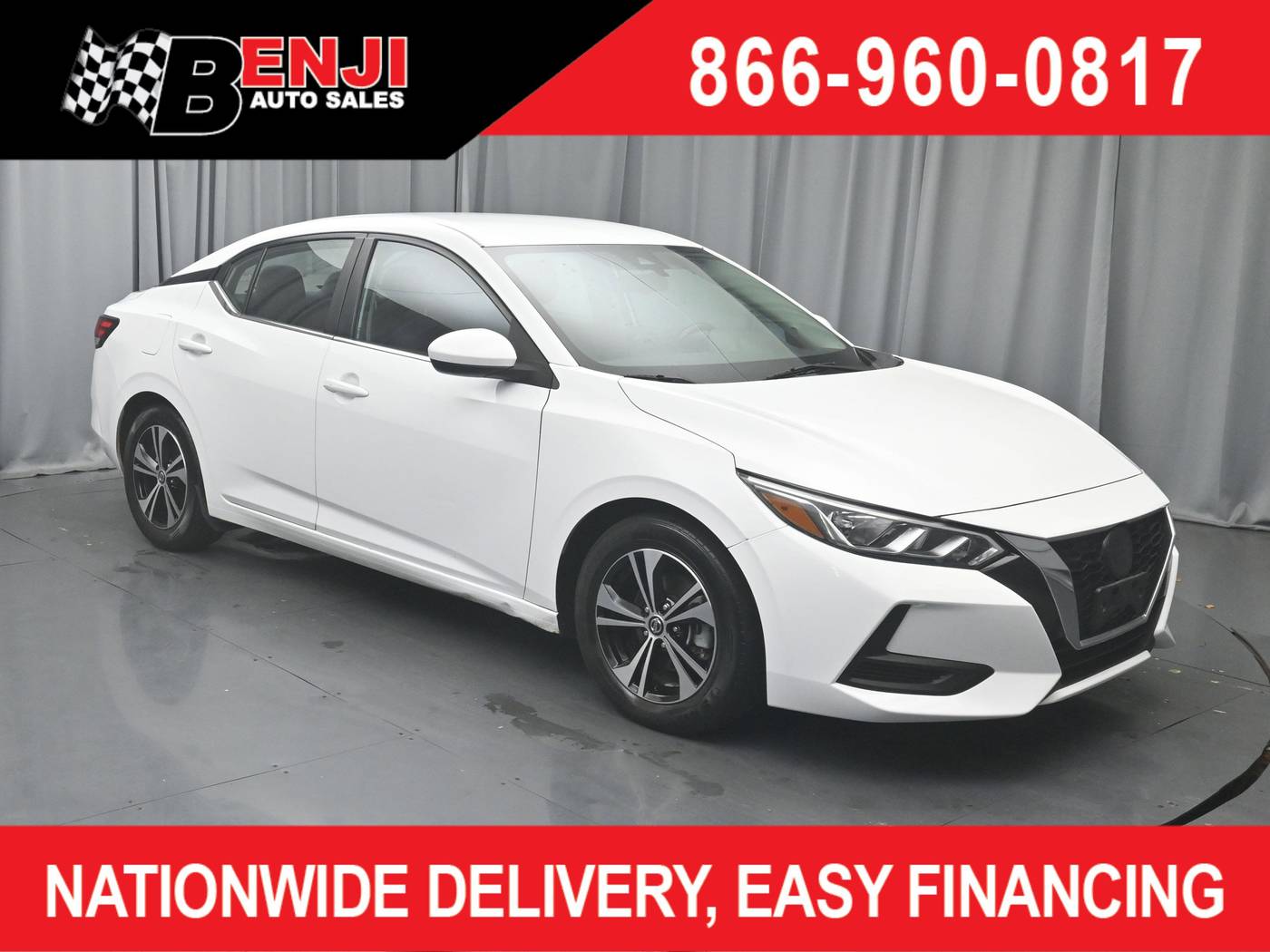 2022 Nissan Sentra SV — Sedan — 74,820 mi — West Park, FL