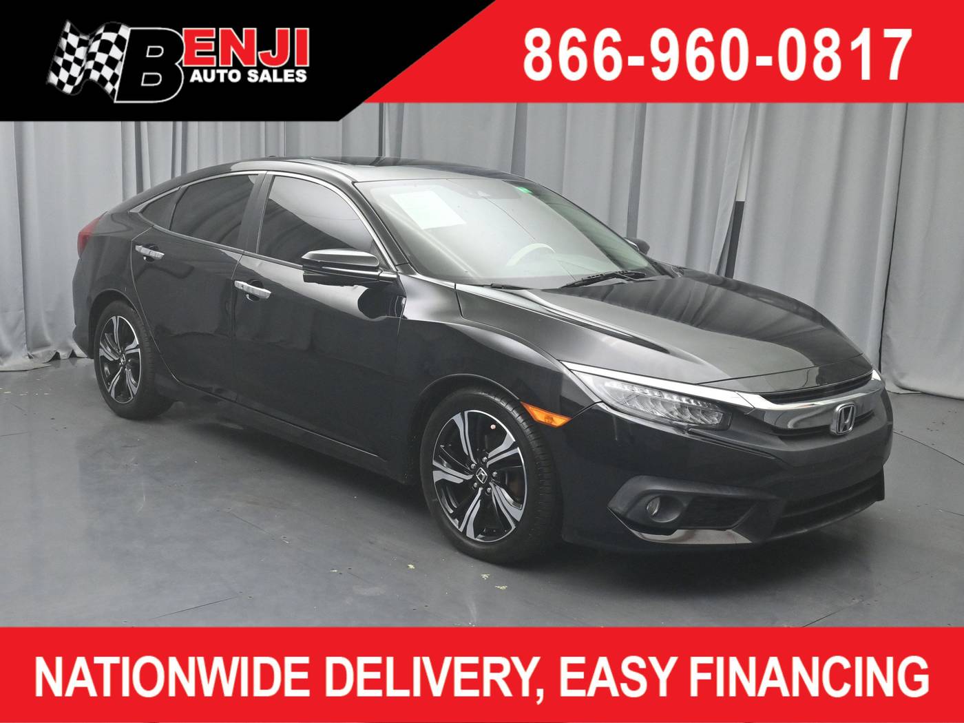 2017 Honda Civic Touring — Sedan — 96,518 mi — West Park, FL