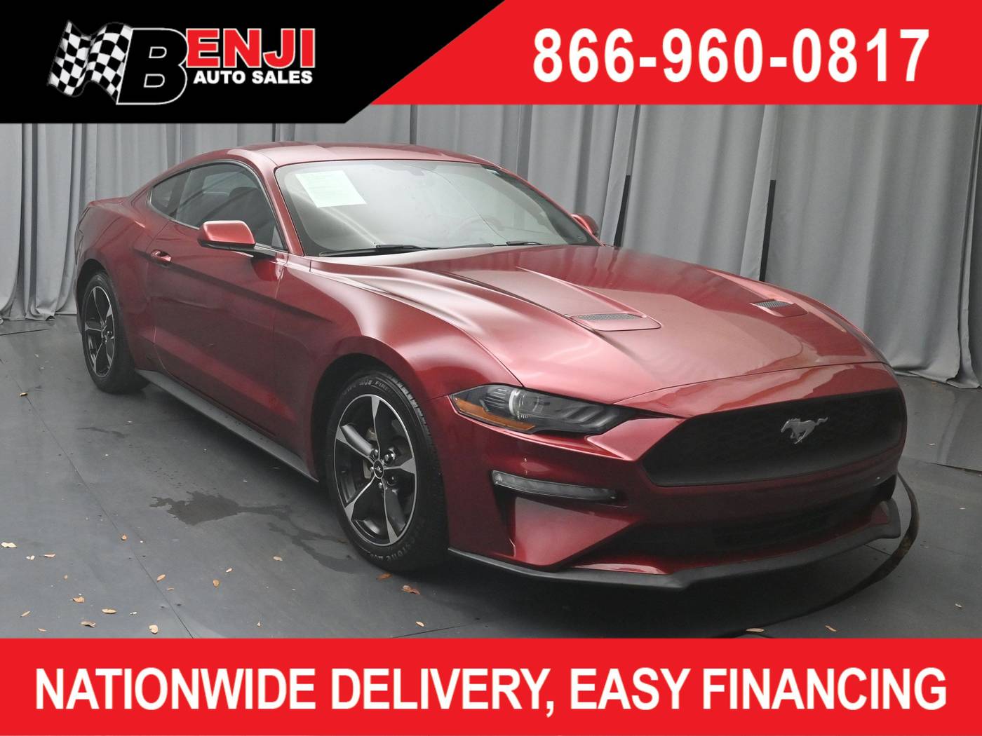 2018 Ford Mustang EcoBoost — Coupe — 67,908 mi — West Park, FL
