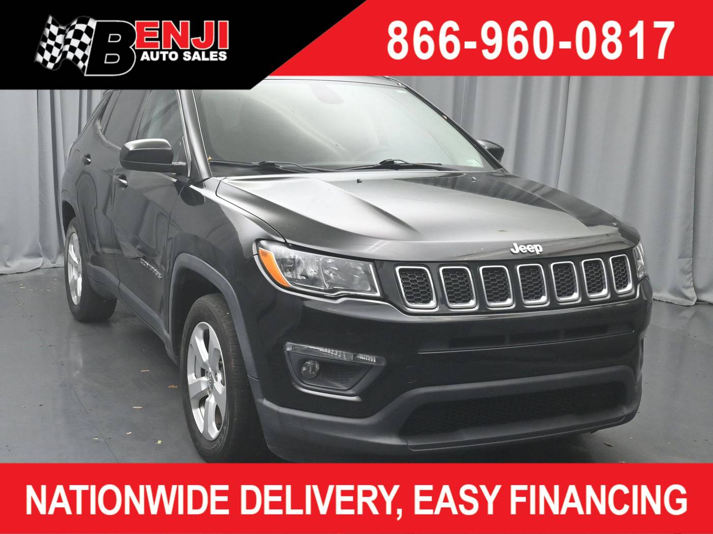 2017 Jeep Compass Latitude — SUV — 75,811 mi — West Park, FL