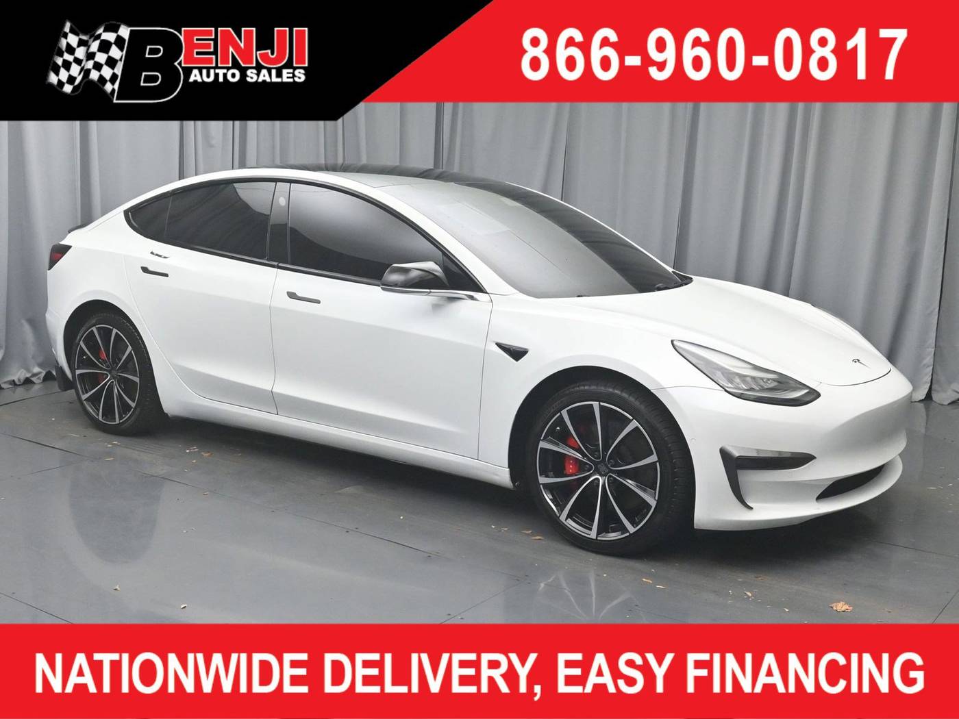 2019 Tesla Model 3 Long Range — Sedan — 85,521 mi — West Park, FL