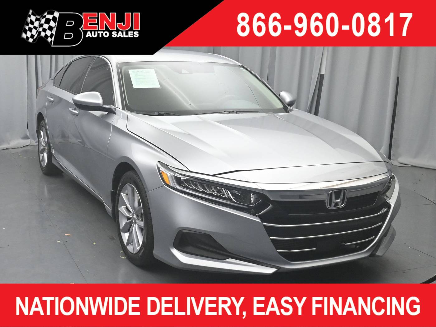 2021 Honda Accord LX — Sedan — 87,674 mi — West Park, FL