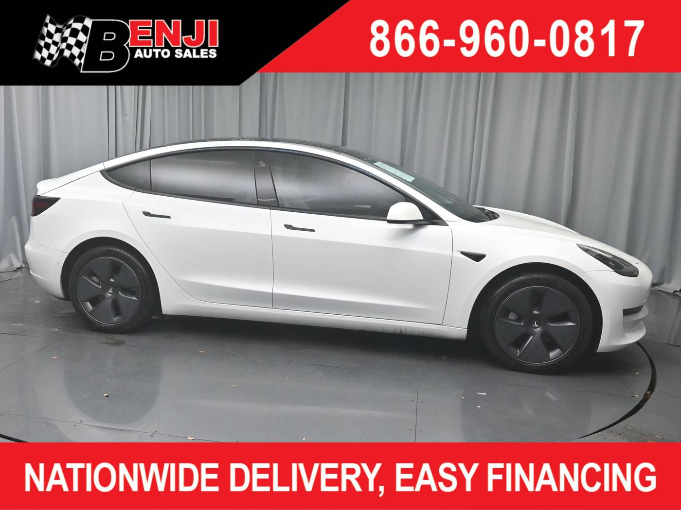 2022 Tesla Model 3 Standard Range Plus — Sedan — 22,328 mi — West Park, FL