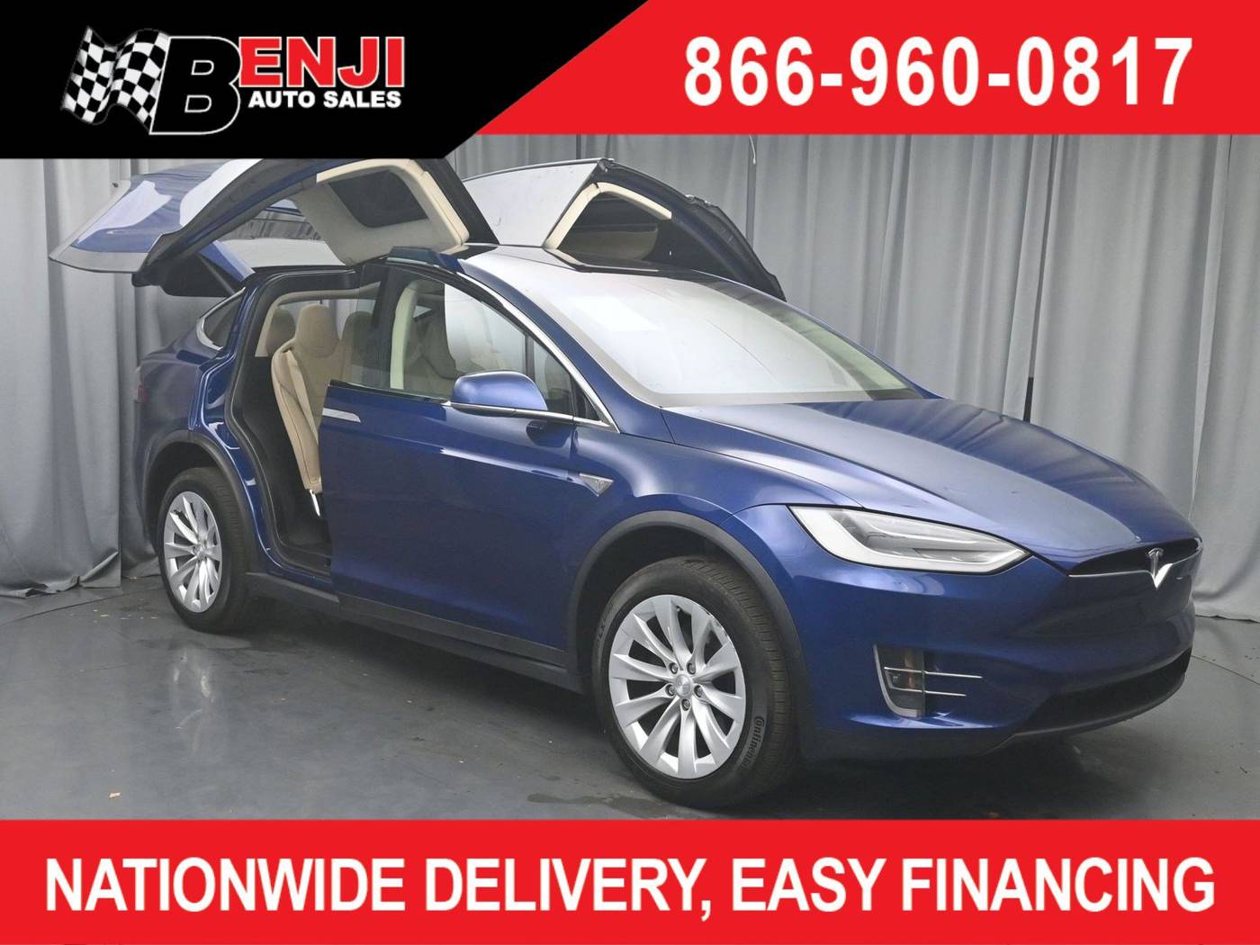 2016 Tesla Model X 70D — SUV — 59,902 mi — West Park, FL