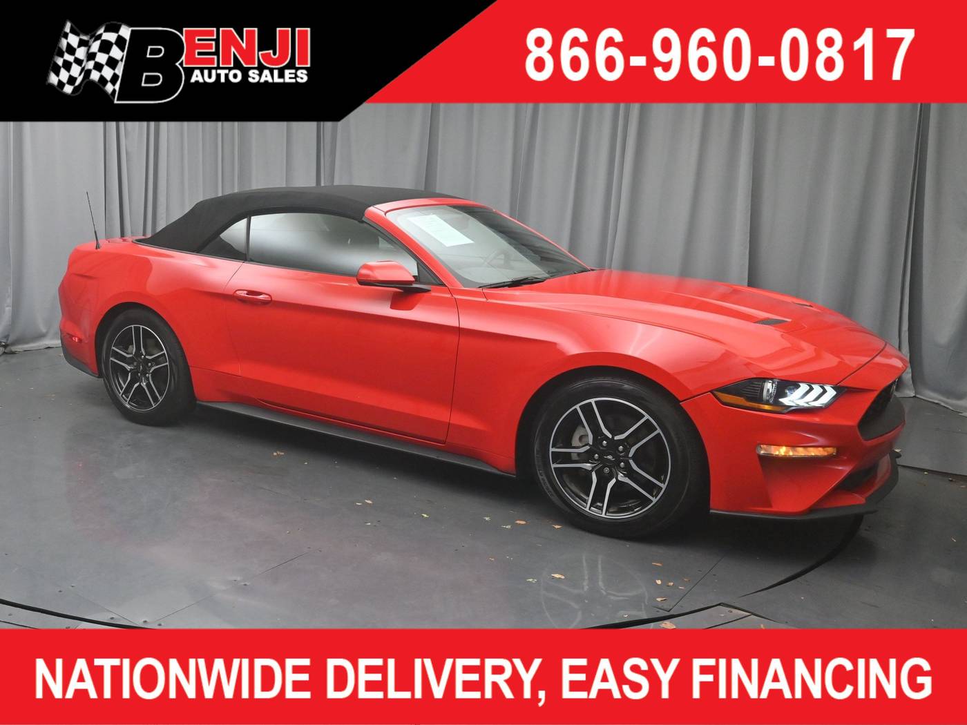 2018 Ford Mustang EcoBoost — Convertible — 39,535 mi — West Park, FL