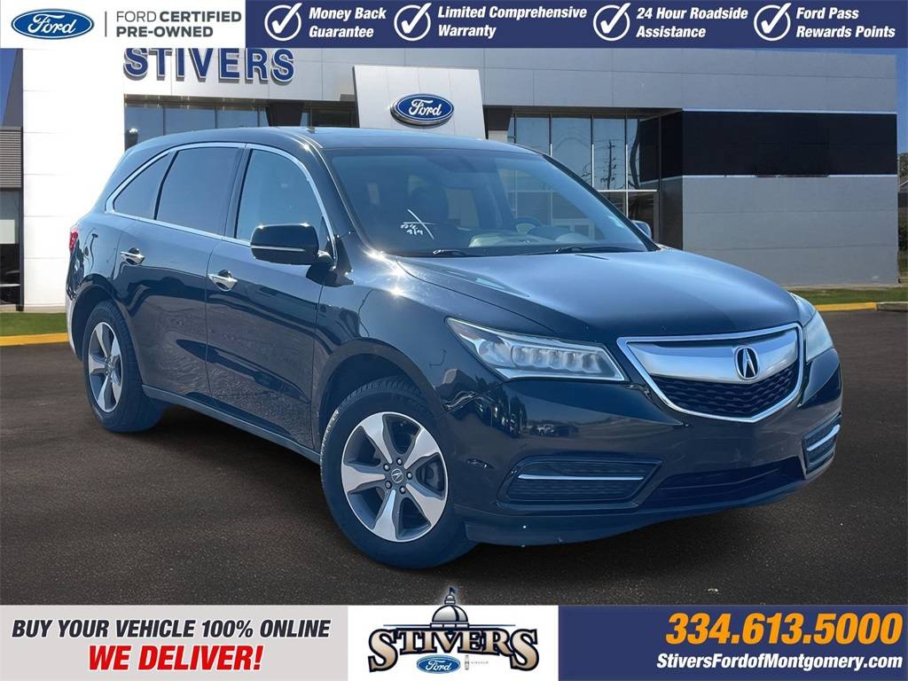 2016 Acura MDX Base — SUV — 102,118 mi — Montgomery, AL