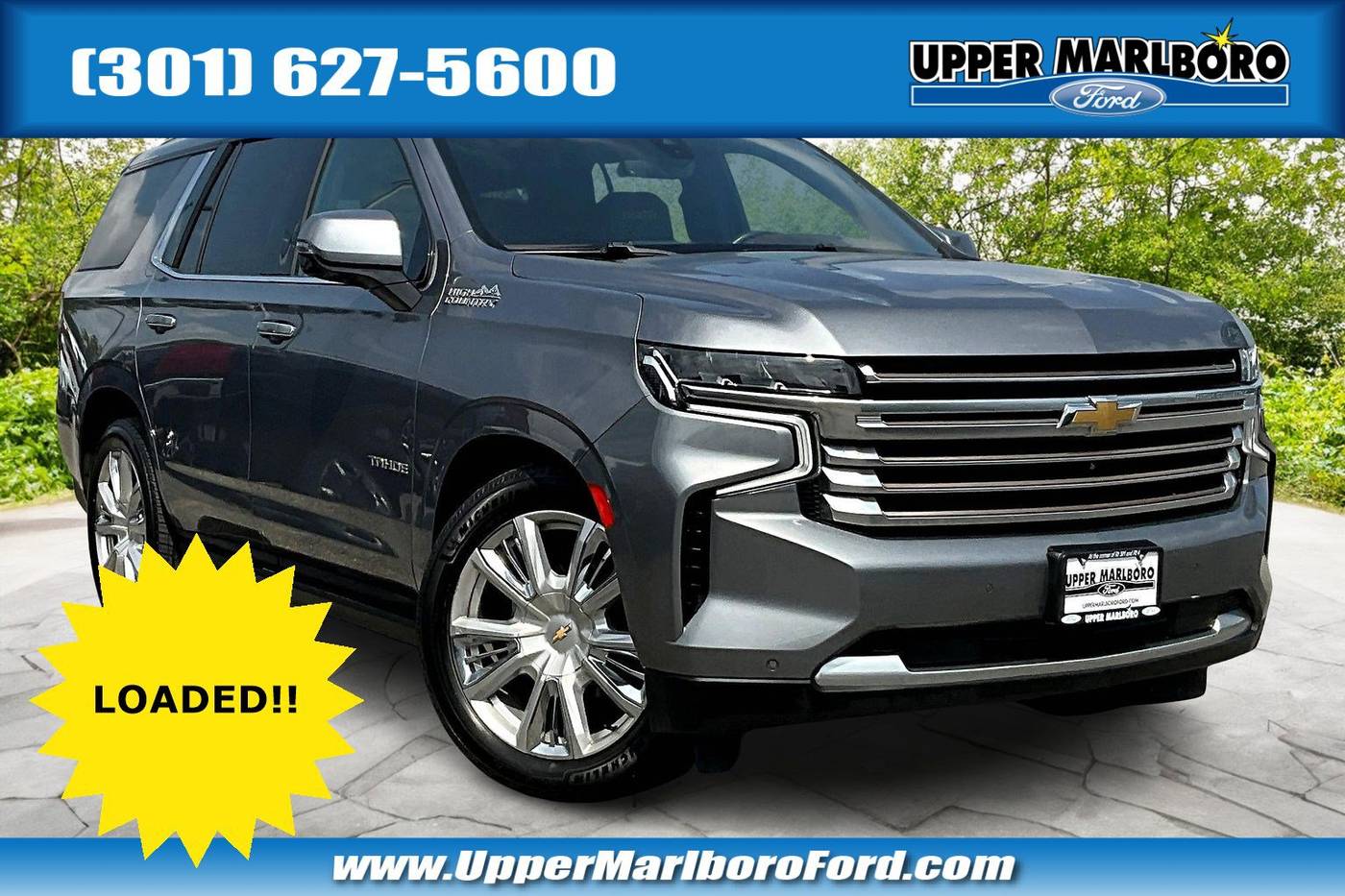 2022 Chevrolet Tahoe High Country — SUV — 51,801 mi — Upper Marlboro, MD