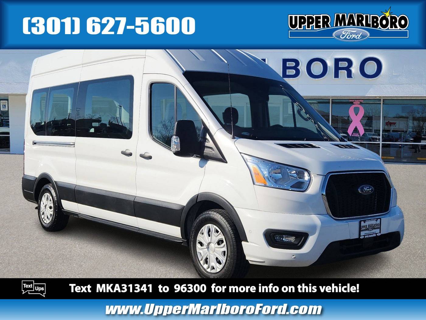 2021 Ford Transit Passenger Wagon T-350 XL — Passenger Van — 55,220 mi — Upper Marlboro, MD