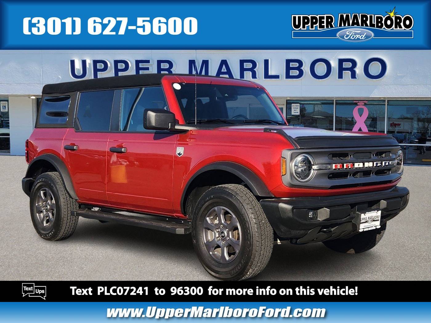 2023 Ford Bronco Big Bend — SUV — 9,199 mi — Upper Marlboro, MD