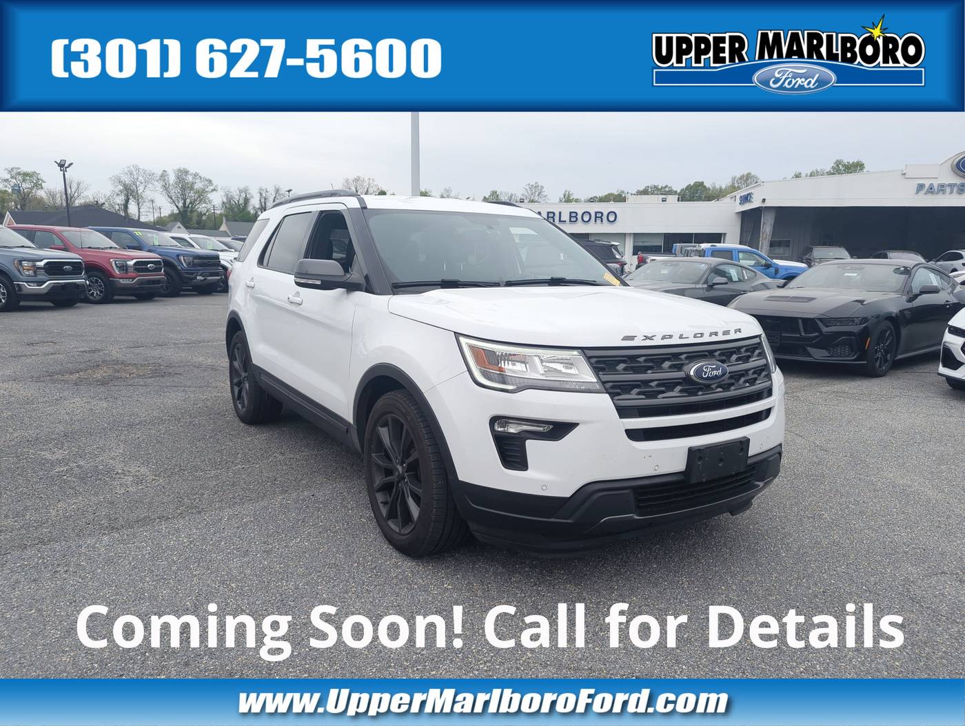 2018 Ford Explorer XLT — SUV — 78,164 mi — Upper Marlboro, MD