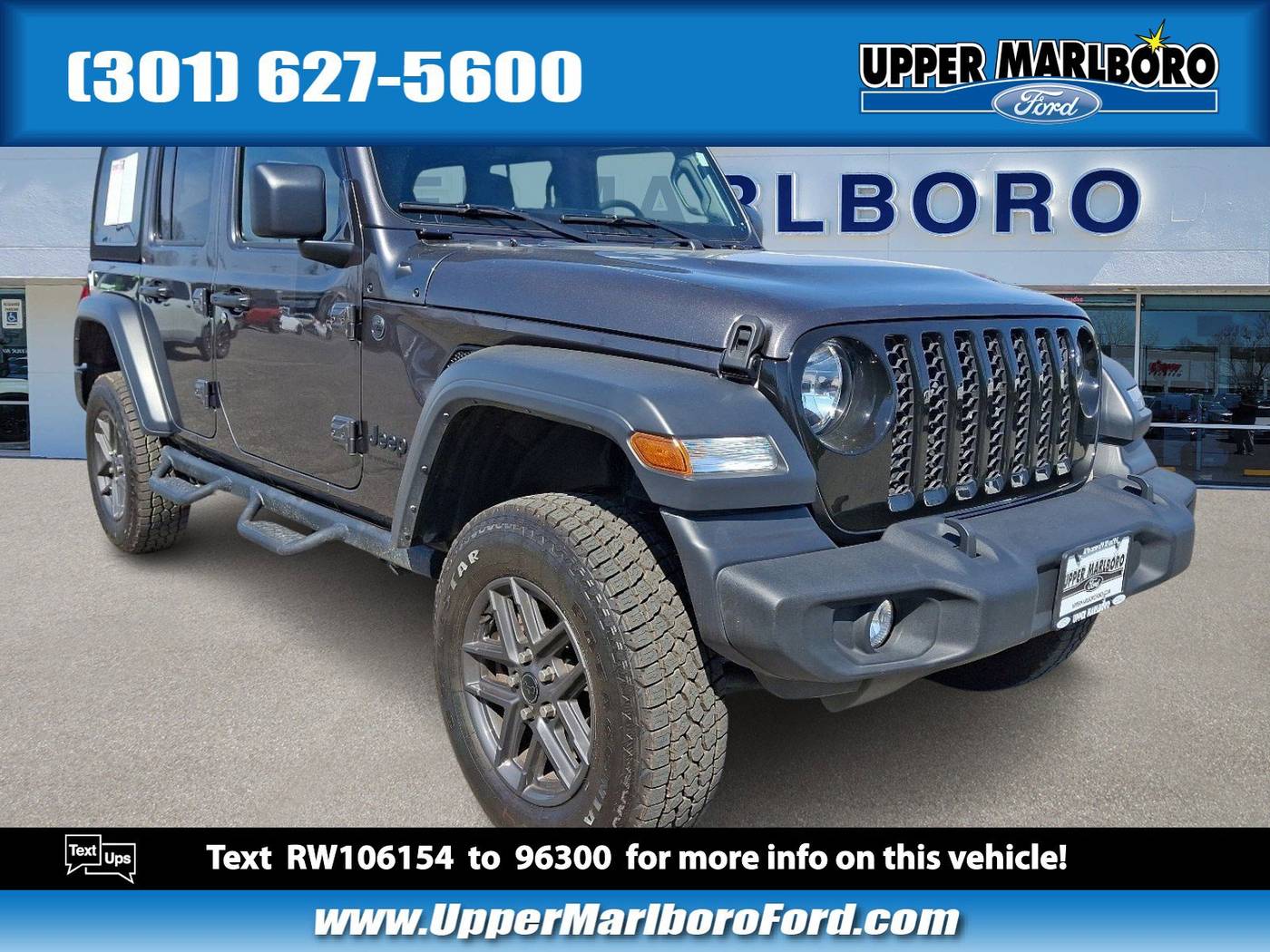 2024 Jeep Wrangler Sport S — SUV — 23,332 mi — Upper Marlboro, MD