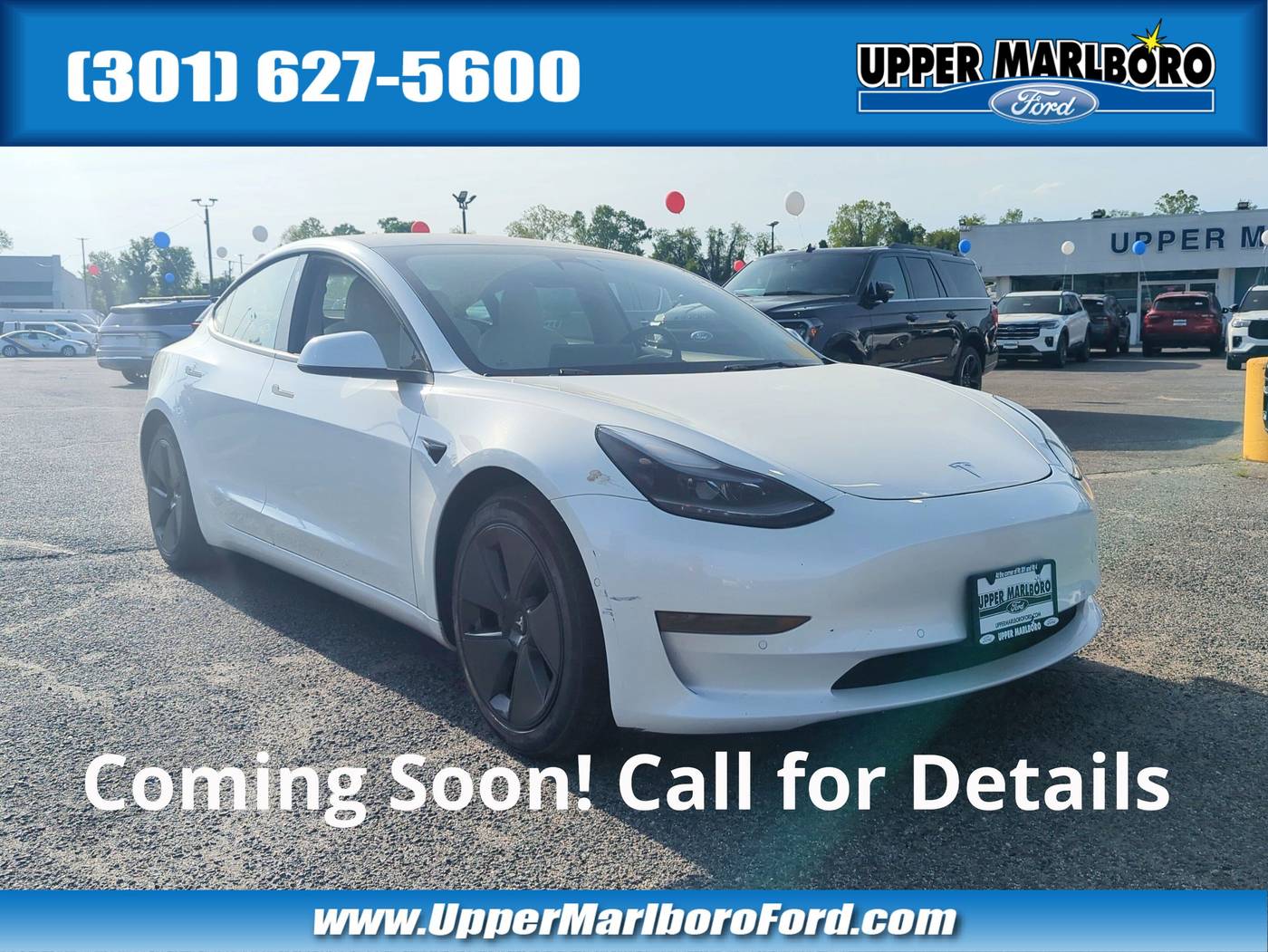 2021 Tesla Model 3 Standard Range Plus — Sedan — 53,952 mi — Upper Marlboro, MD
