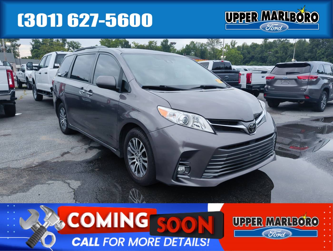 2019 Toyota Sienna XLE — Minivan — 97,518 mi — Upper Marlboro, MD
