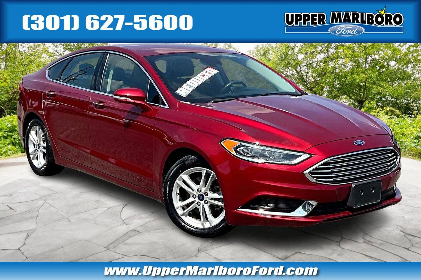 2018 Ford Fusion SE — Sedan — 51,561 mi — Upper Marlboro, MD