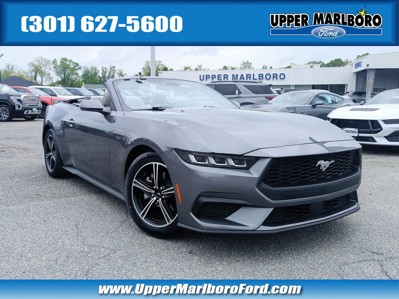 2024 Ford Mustang EcoBoost Premium — Convertible — 25,824 mi — Upper Marlboro, MD