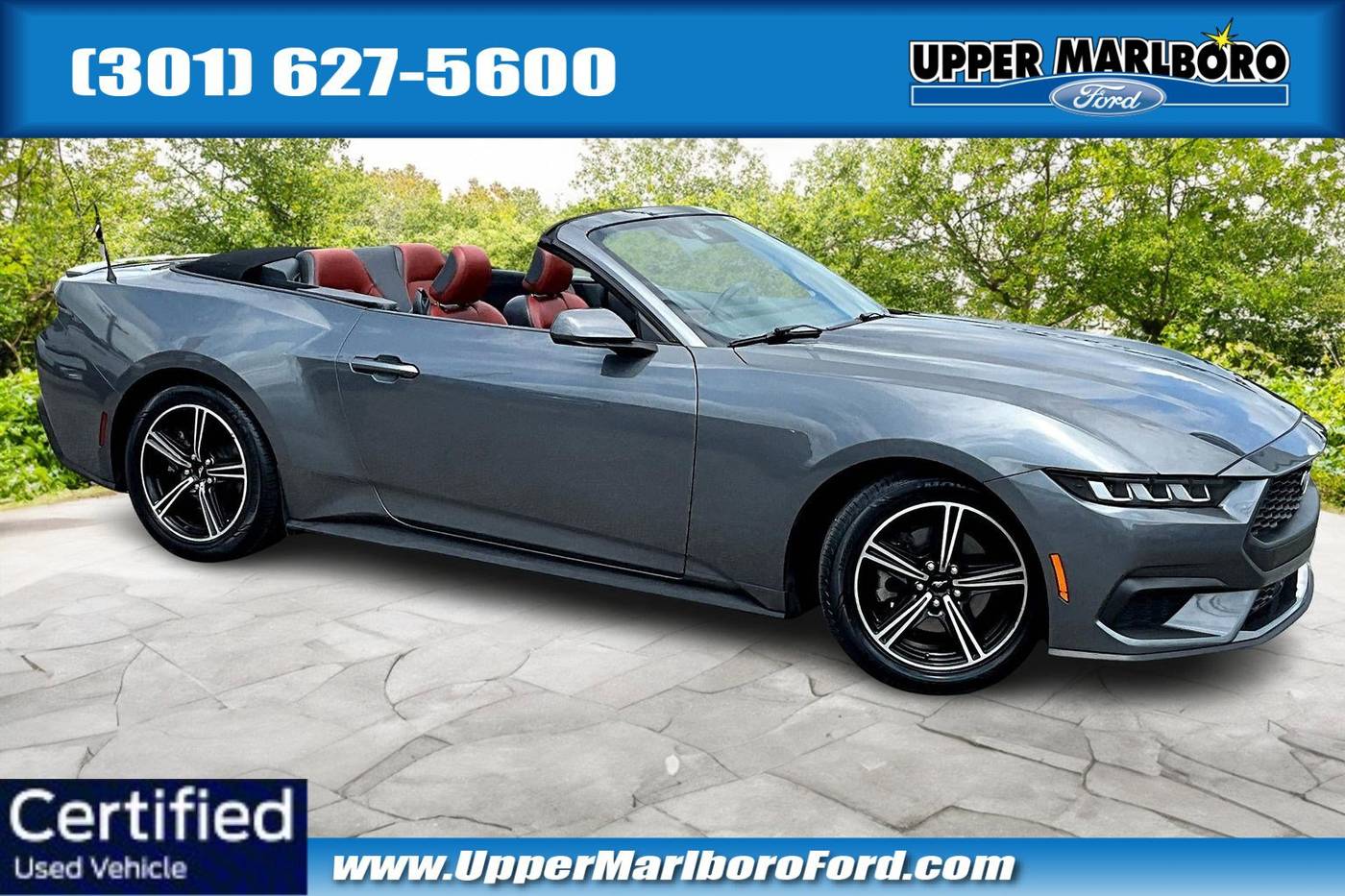 2024 Ford Mustang EcoBoost — Convertible — 57,459 mi — Upper Marlboro, MD