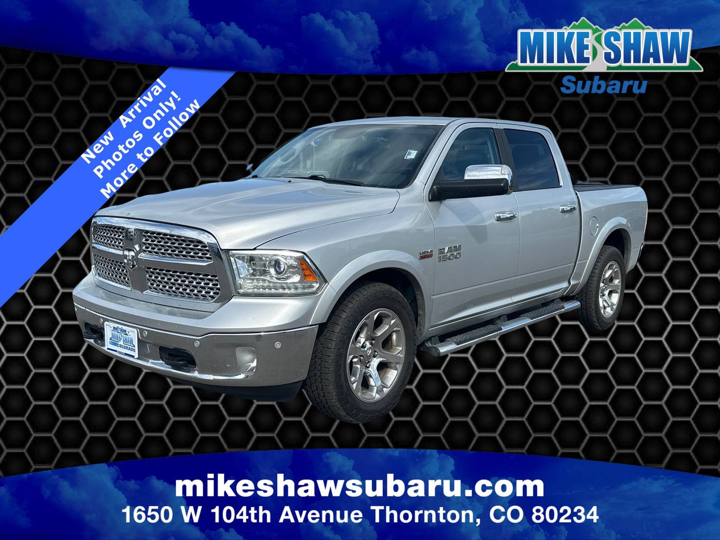2016 Ram 1500 Laramie — Pickup Truck — 110,995 mi — Denver, CO