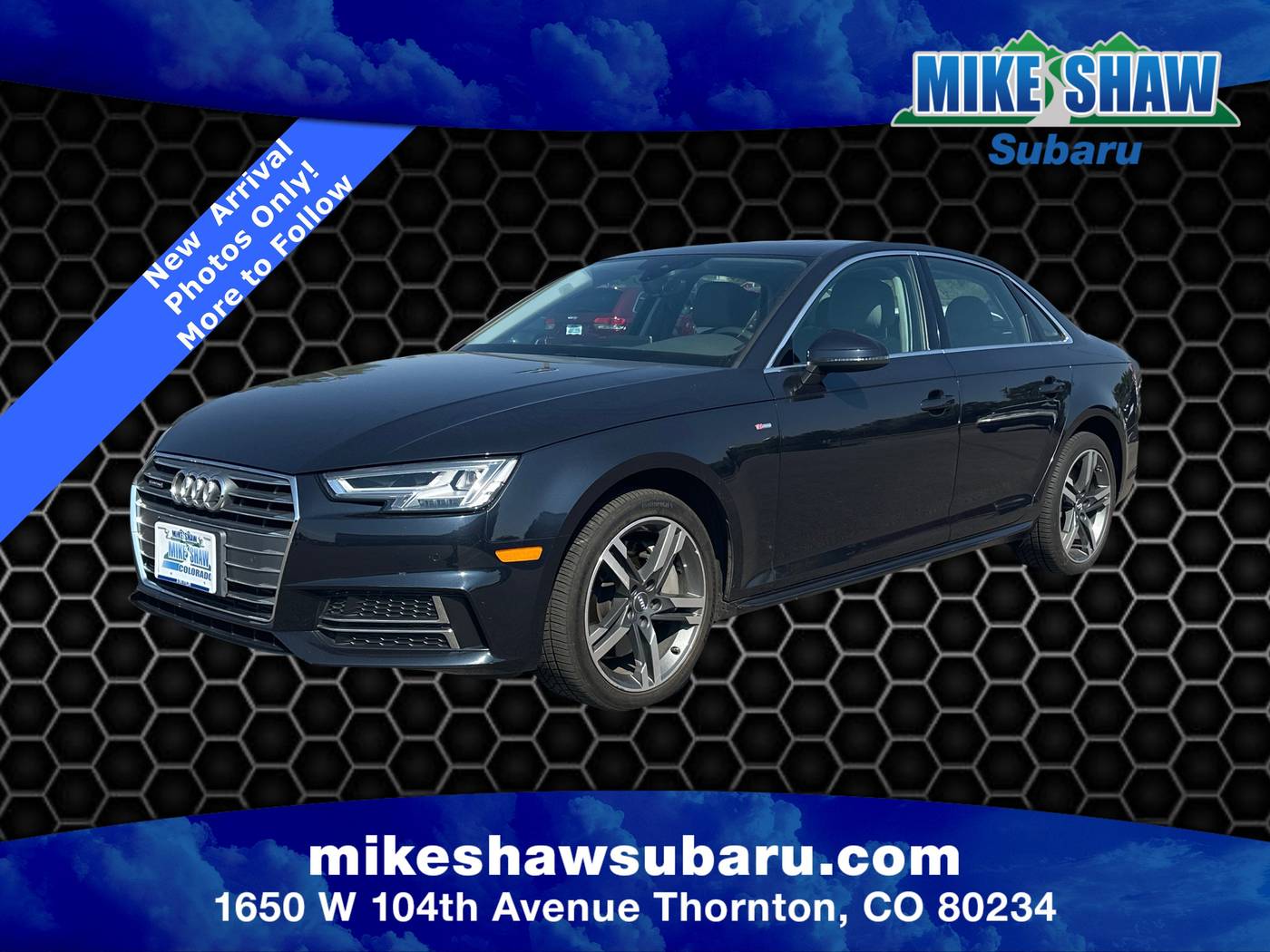 2017 Audi A4 Premium Plus — Sedan — 33,418 mi — Denver, CO