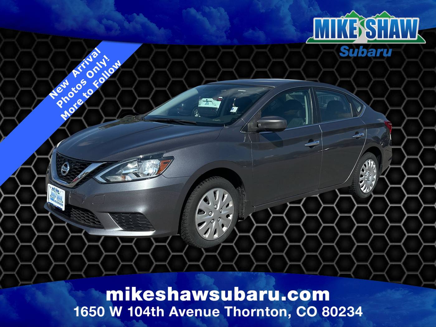 2017 Nissan Sentra SV — Sedan — 60,690 mi — Denver, CO