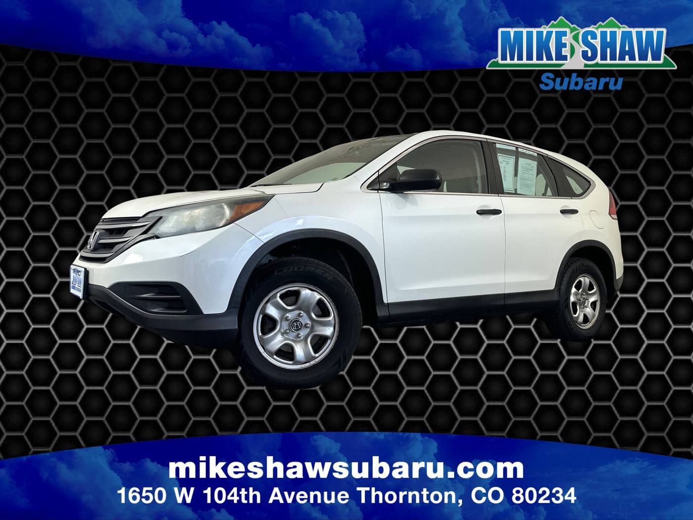 2014 Honda CR-V LX — SUV — 122,785 mi — Denver, CO