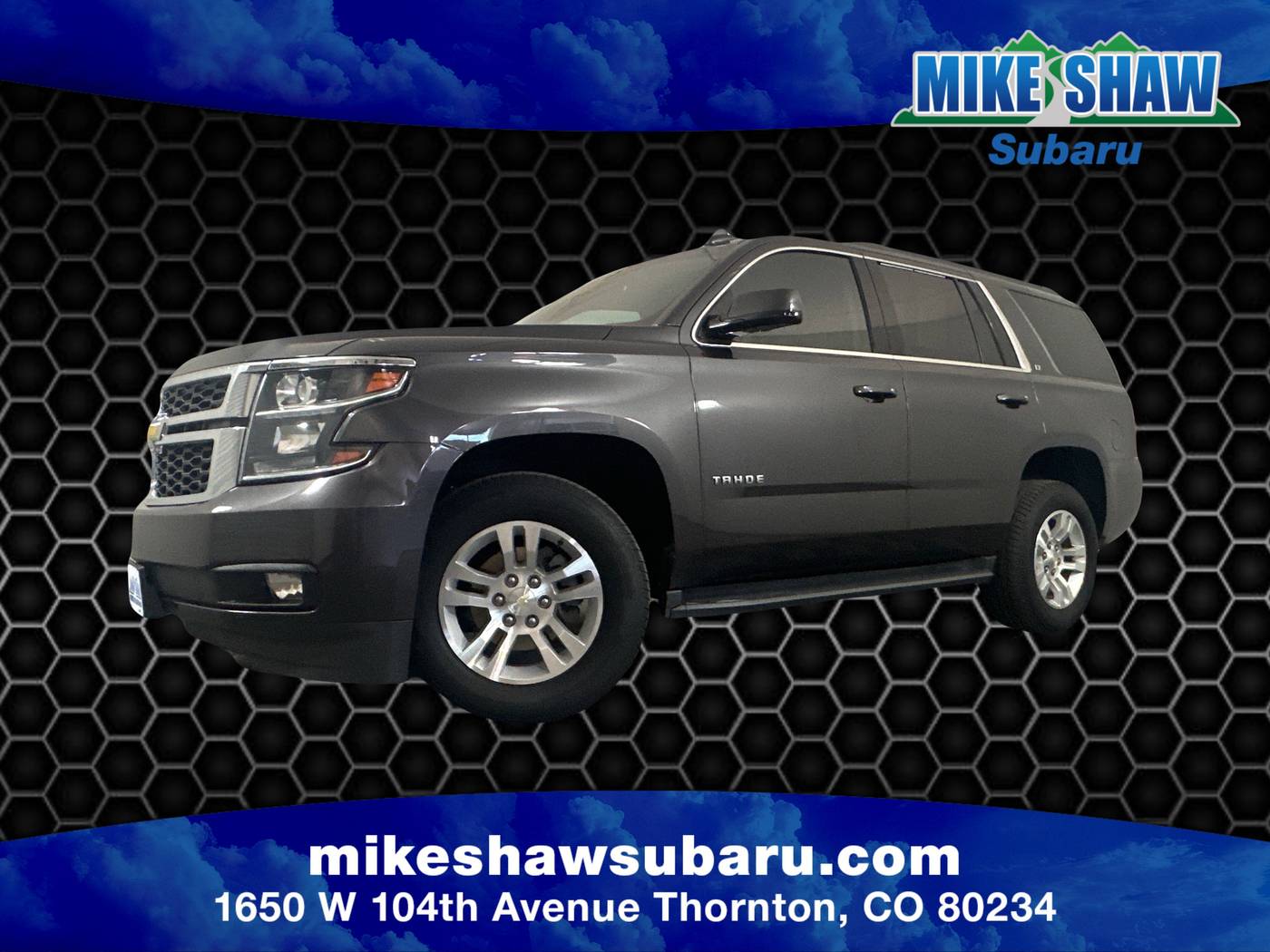 2018 Chevrolet Tahoe LT — SUV — 112,754 mi — Denver, CO