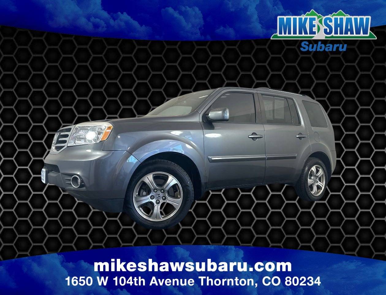 2013 Honda Pilot EX-L — SUV — 125,486 mi — Denver, CO