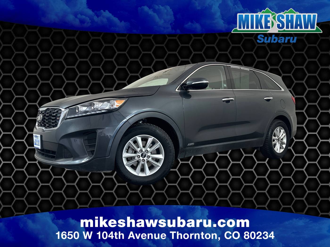 2020 Kia Sorento LX V6 — SUV — 112,680 mi — Denver, CO