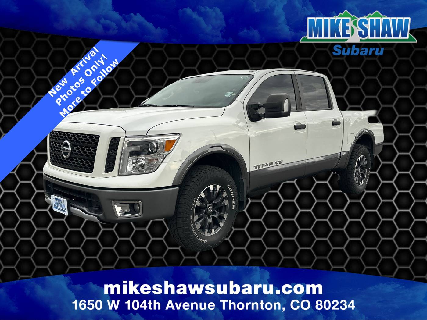 2018 Nissan Titan PRO-4X — Pickup Truck — 74,920 mi — Denver, CO