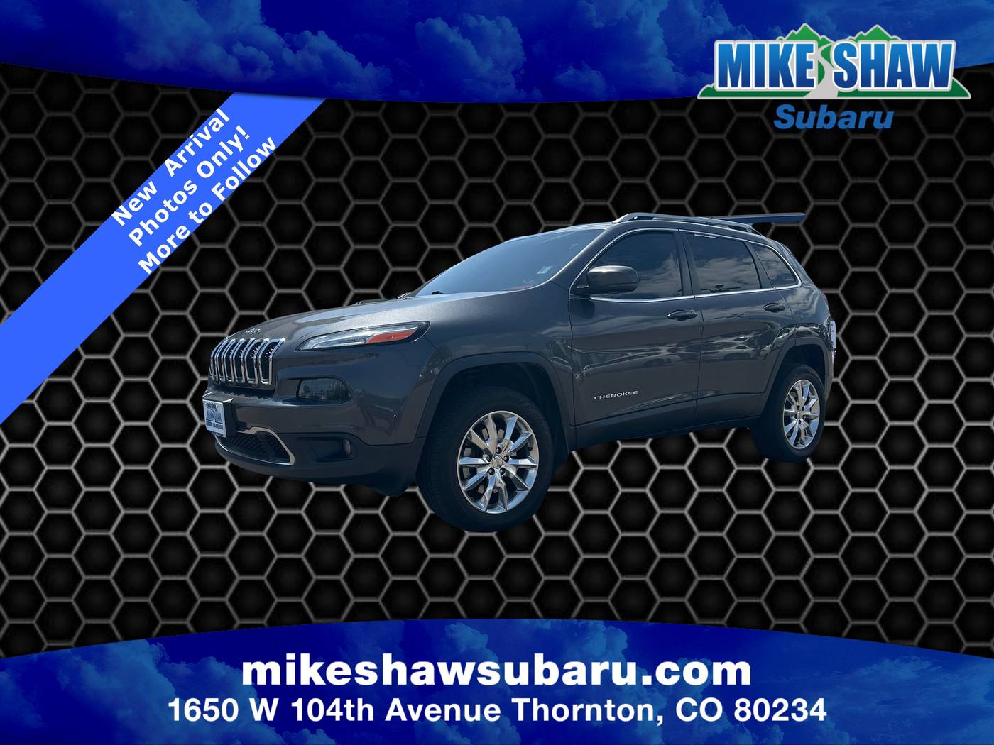 2015 Jeep Cherokee Limited — SUV — 95,996 mi — Denver, CO