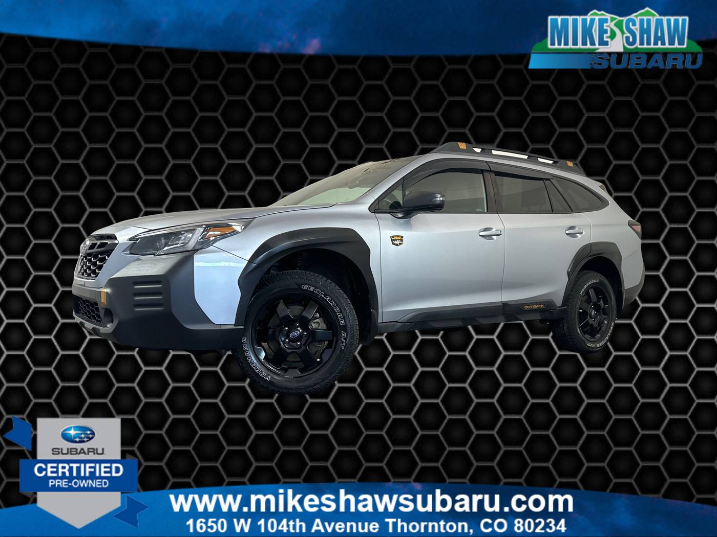 2022 Subaru Outback 2.4T Wilderness — SUV — 24,093 mi — Denver, CO