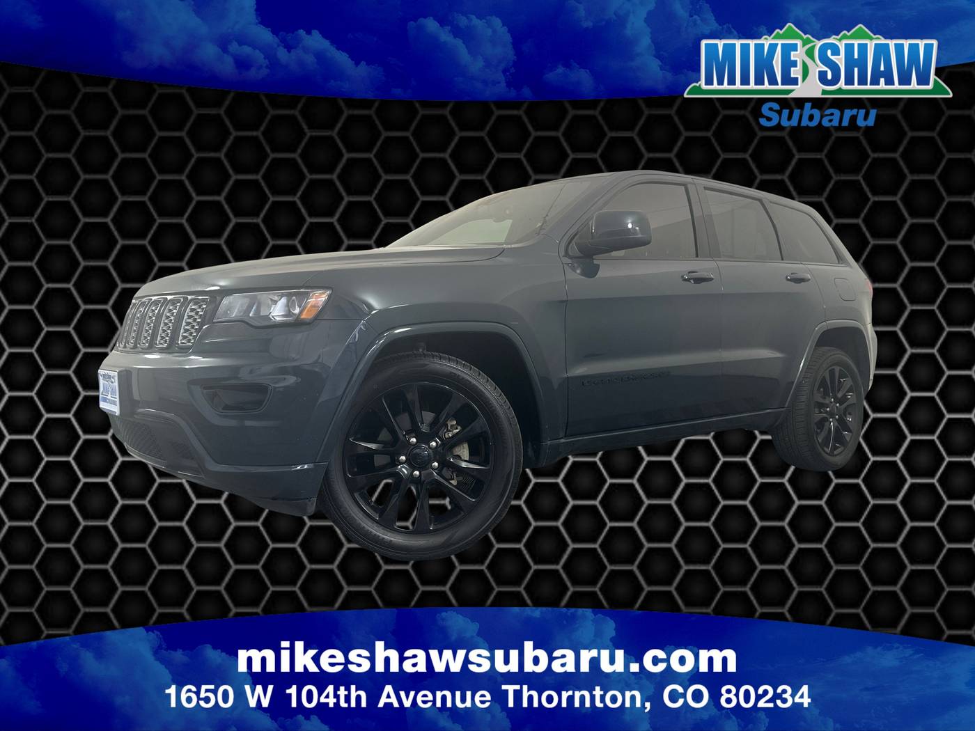 2017 Jeep Grand Cherokee Altitude — SUV — 138,732 mi — Denver, CO