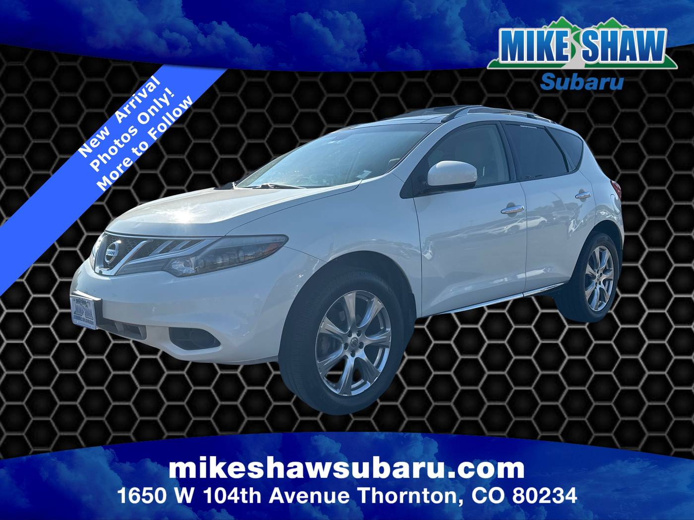 2012 Nissan Murano LE — SUV — 140,655 mi — Denver, CO