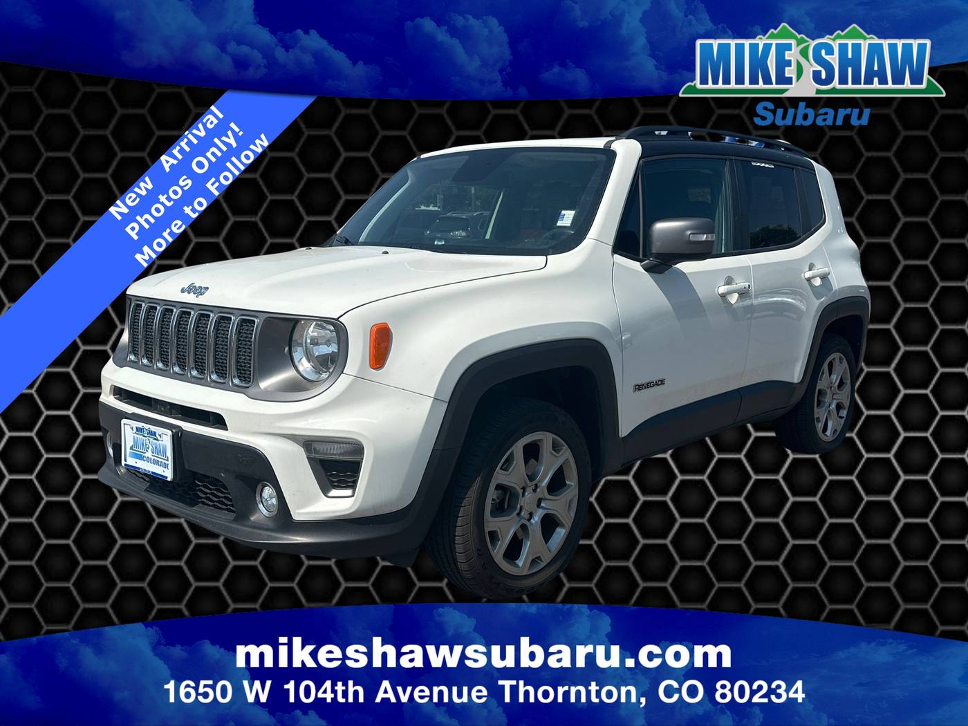 2019 Jeep Renegade Limited — SUV — 46,445 mi — Denver, CO