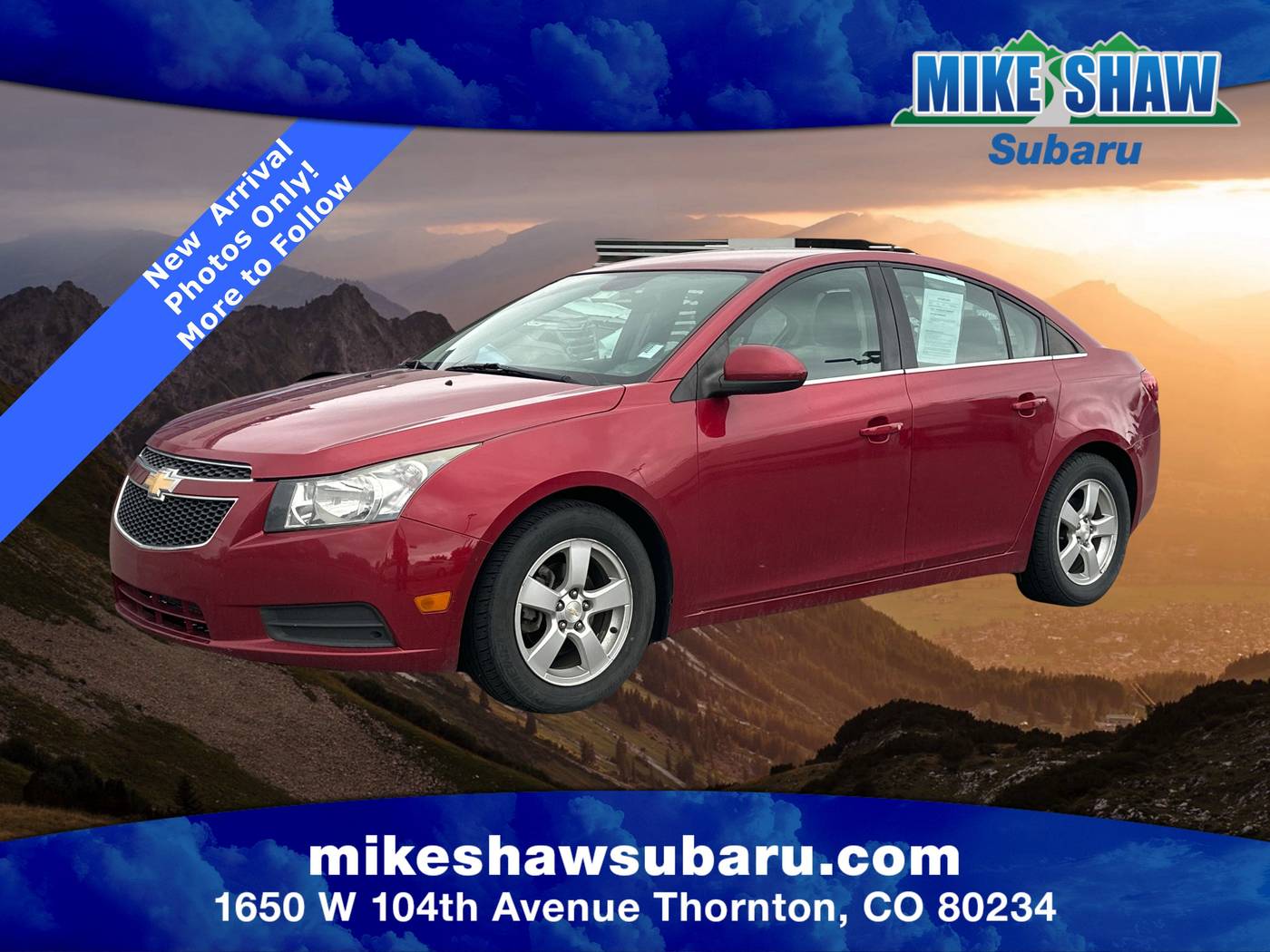 2014 Chevrolet Cruze 1LT — Sedan — 112,231 mi — Denver, CO