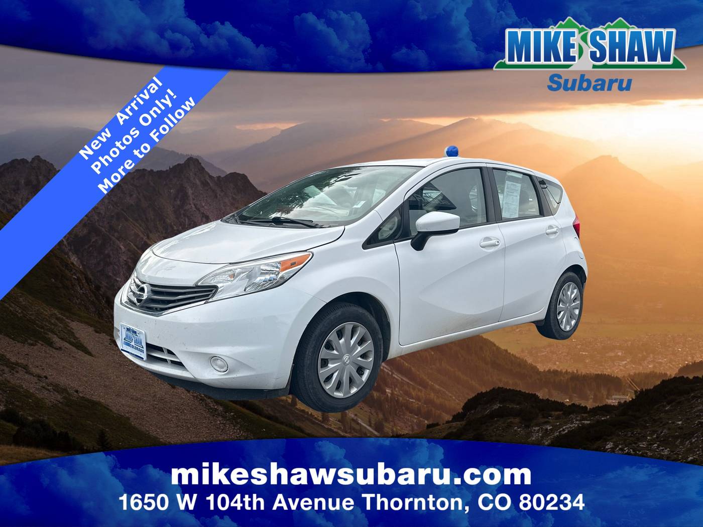 2016 Nissan Versa 1.6 SV — Hatchback — 72,281 mi — Denver, CO