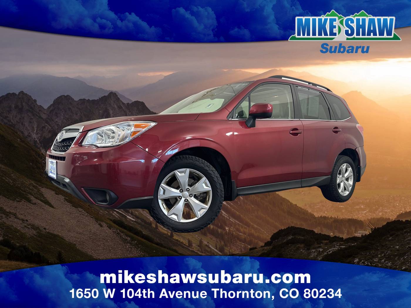 2015 Subaru Forester 2.5i Limited — SUV — 119,915 mi — Denver, CO
