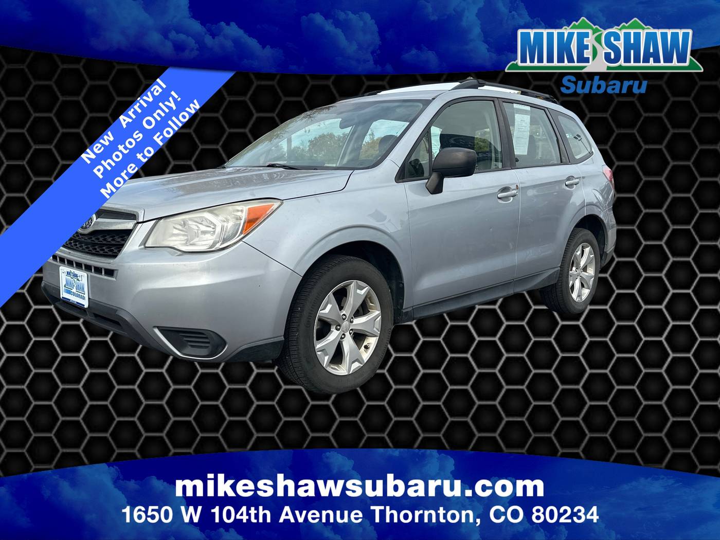 2015 Subaru Forester 2.5i — SUV — 109,313 mi — Denver, CO