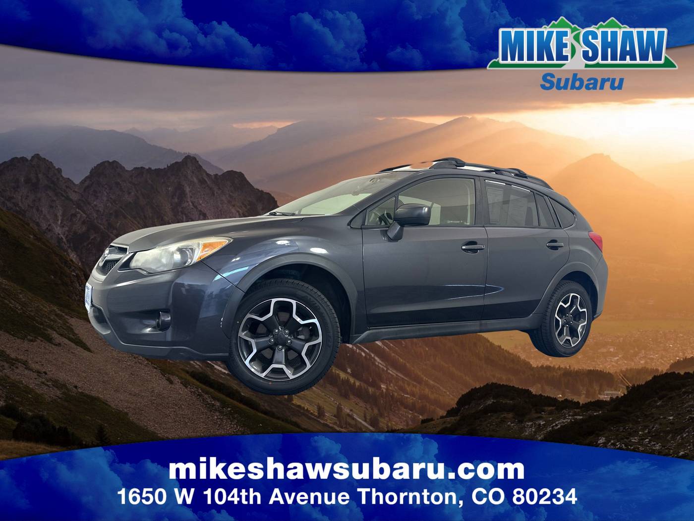 2015 Subaru XV Crosstrek 2.0i — SUV — 102,164 mi — Denver, CO