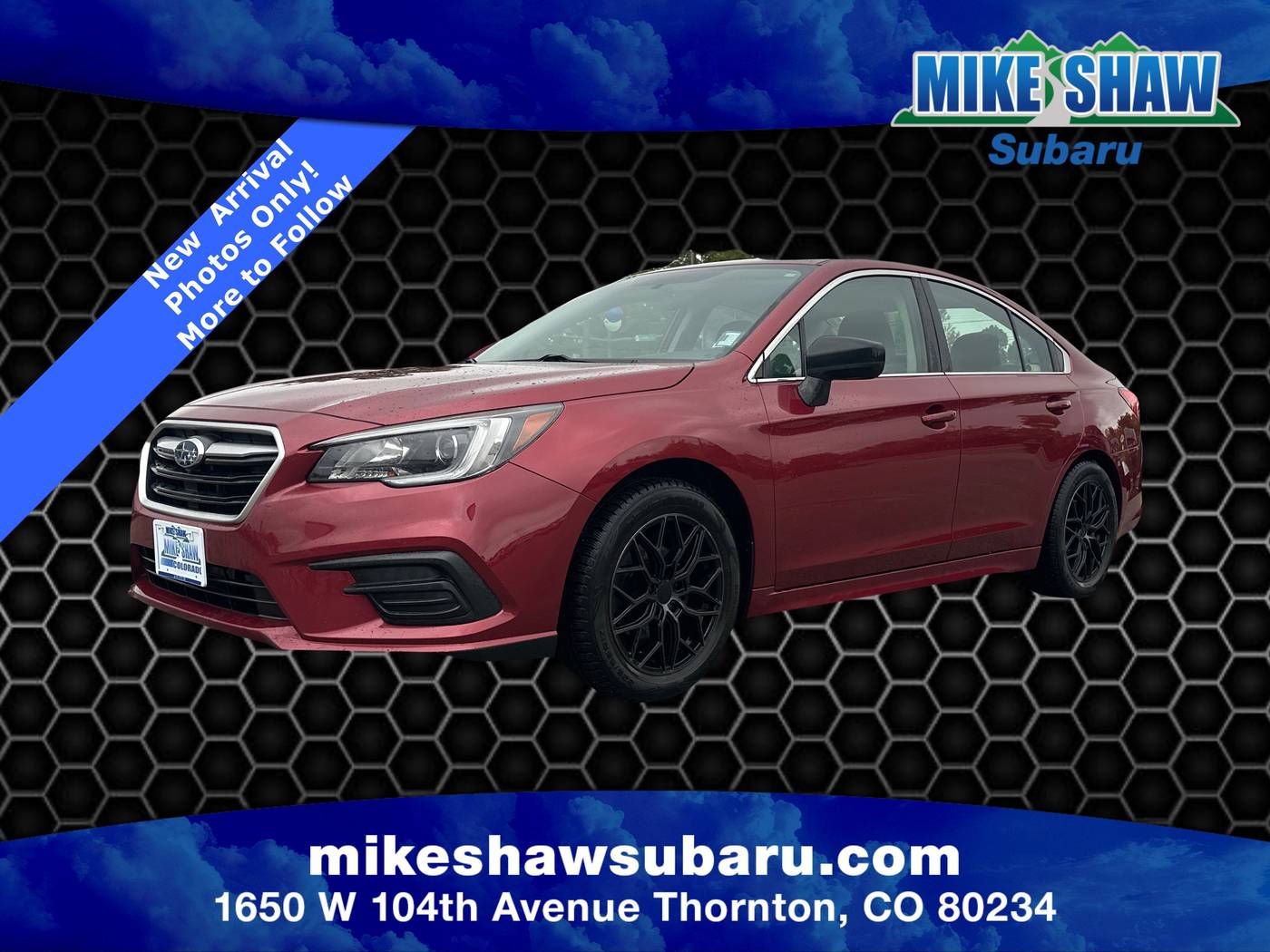 2018 Subaru Legacy 2.5i — Sedan — 52,663 mi — Denver, CO