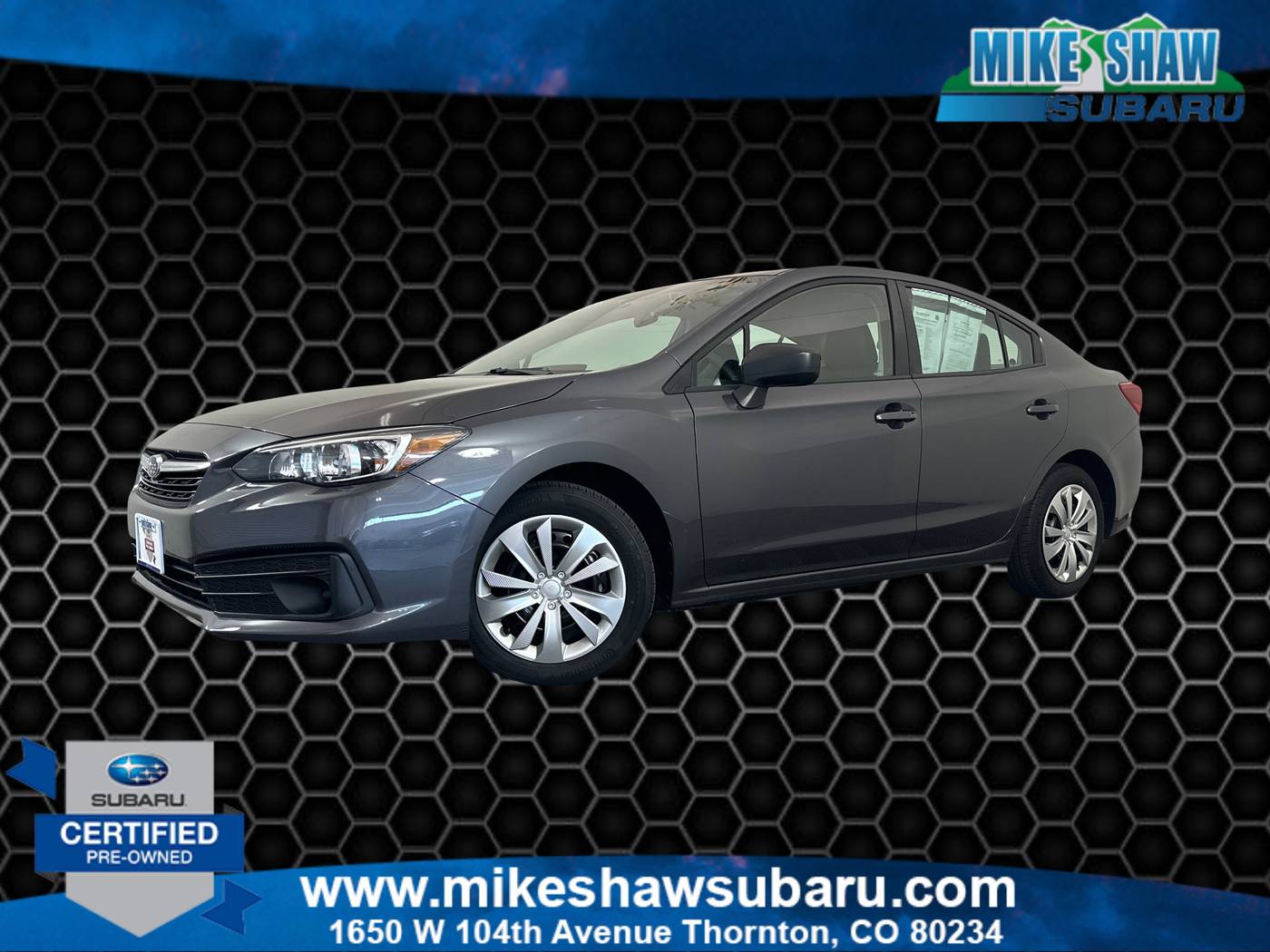 2023 Subaru Impreza 2.0i — Sedan — 9,448 mi — Denver, CO