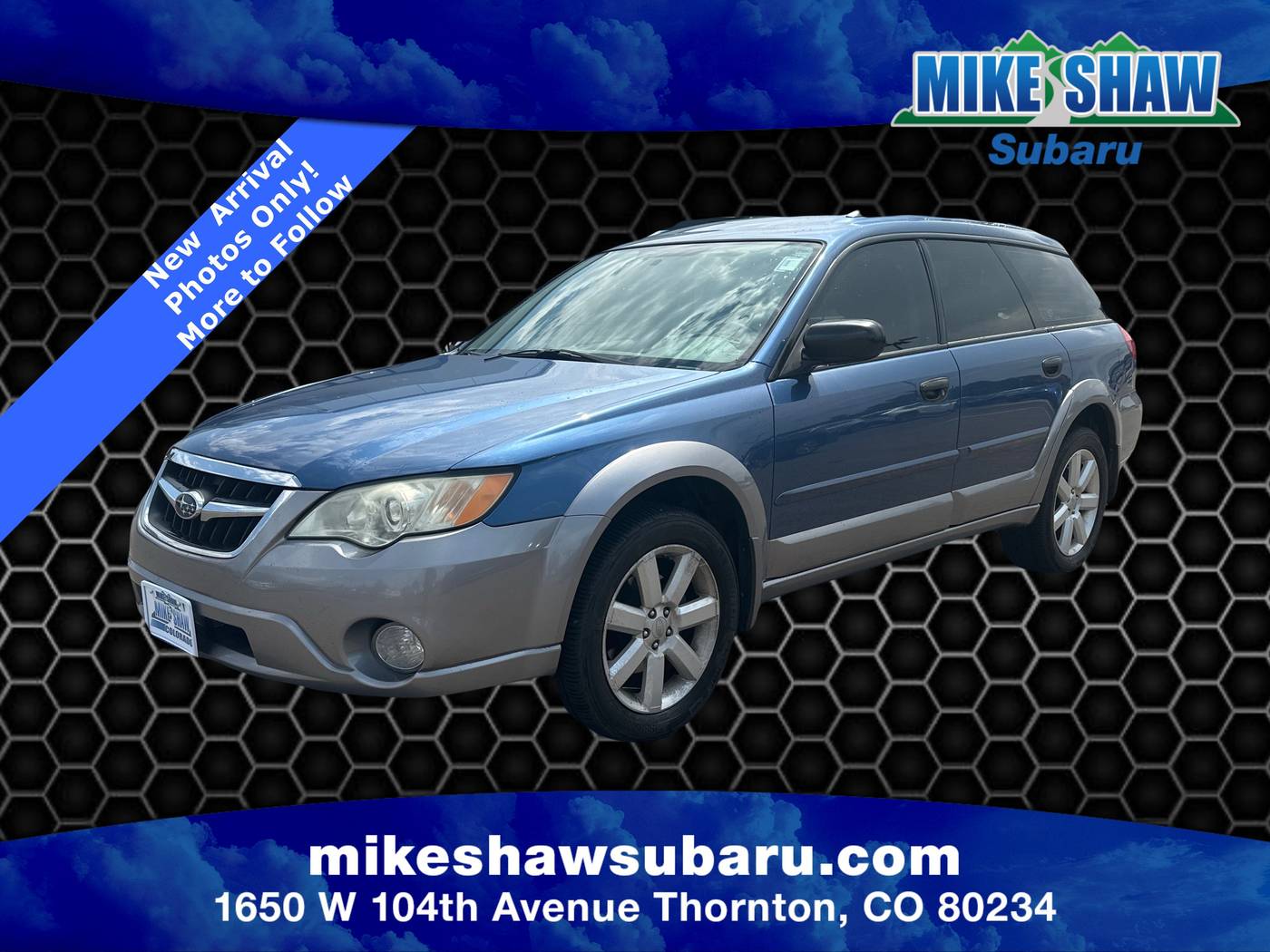 2008 Subaru Outback 2.5i — SUV — 167,518 mi — Denver, CO
