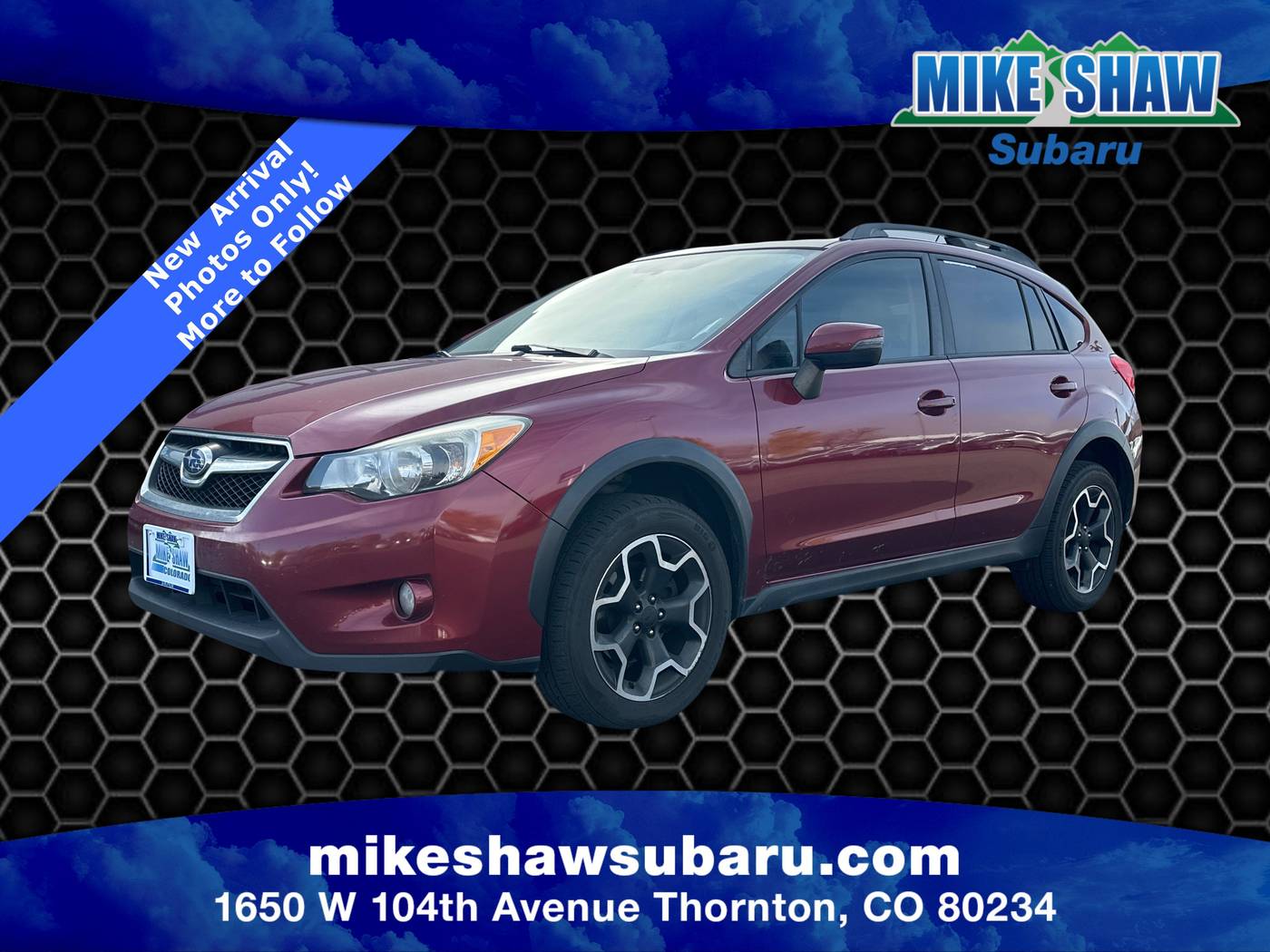 2015 Subaru XV Crosstrek 2.0i Limited — SUV — 103,091 mi — Denver, CO