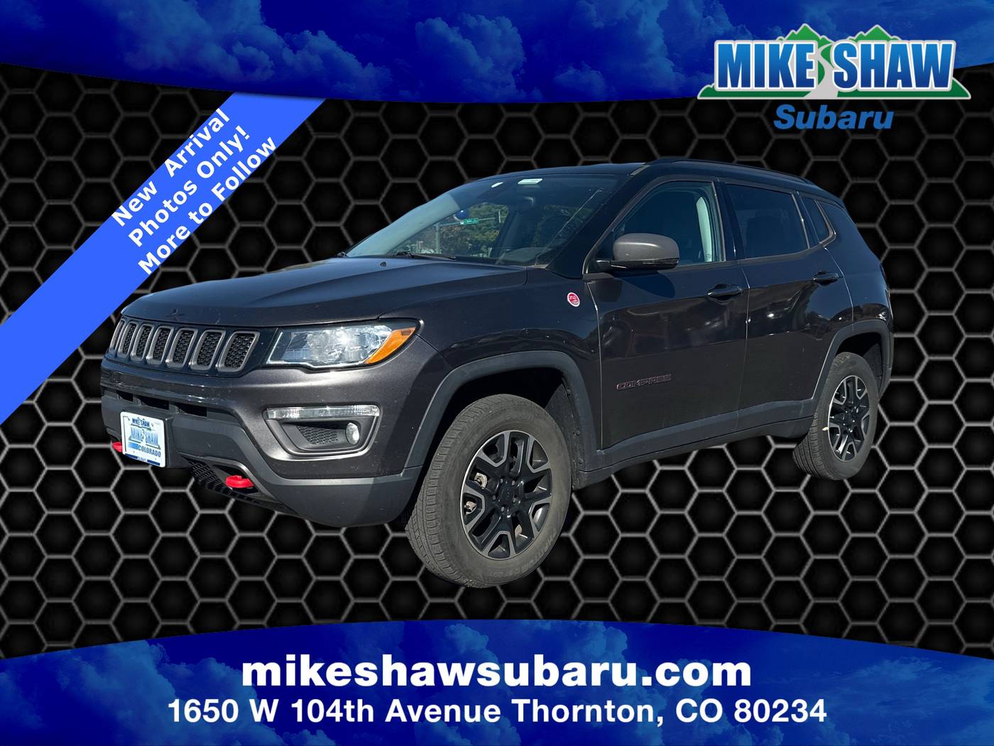 2019 Jeep Compass Trailhawk — SUV — 63,792 mi — Denver, CO