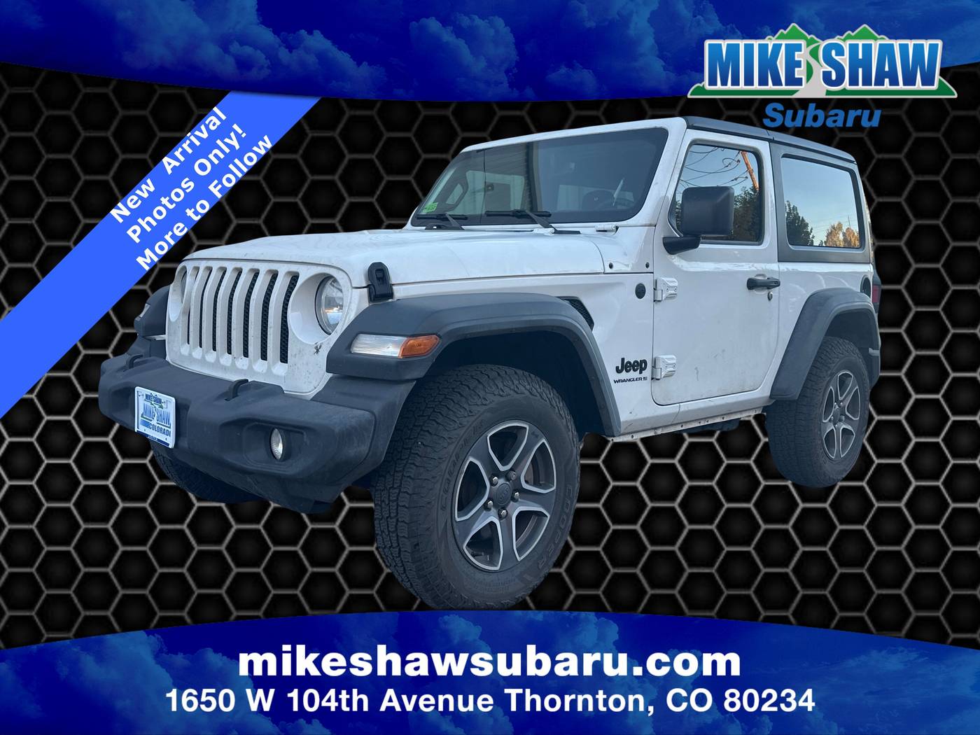 2023 Jeep Wrangler Sport S — SUV — 22,763 mi — Denver, CO