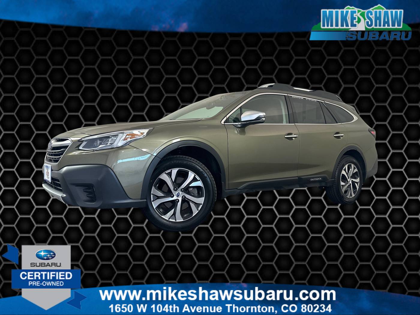 2022 Subaru Outback 2.4T Touring XT — SUV — 34,289 mi — Denver, CO