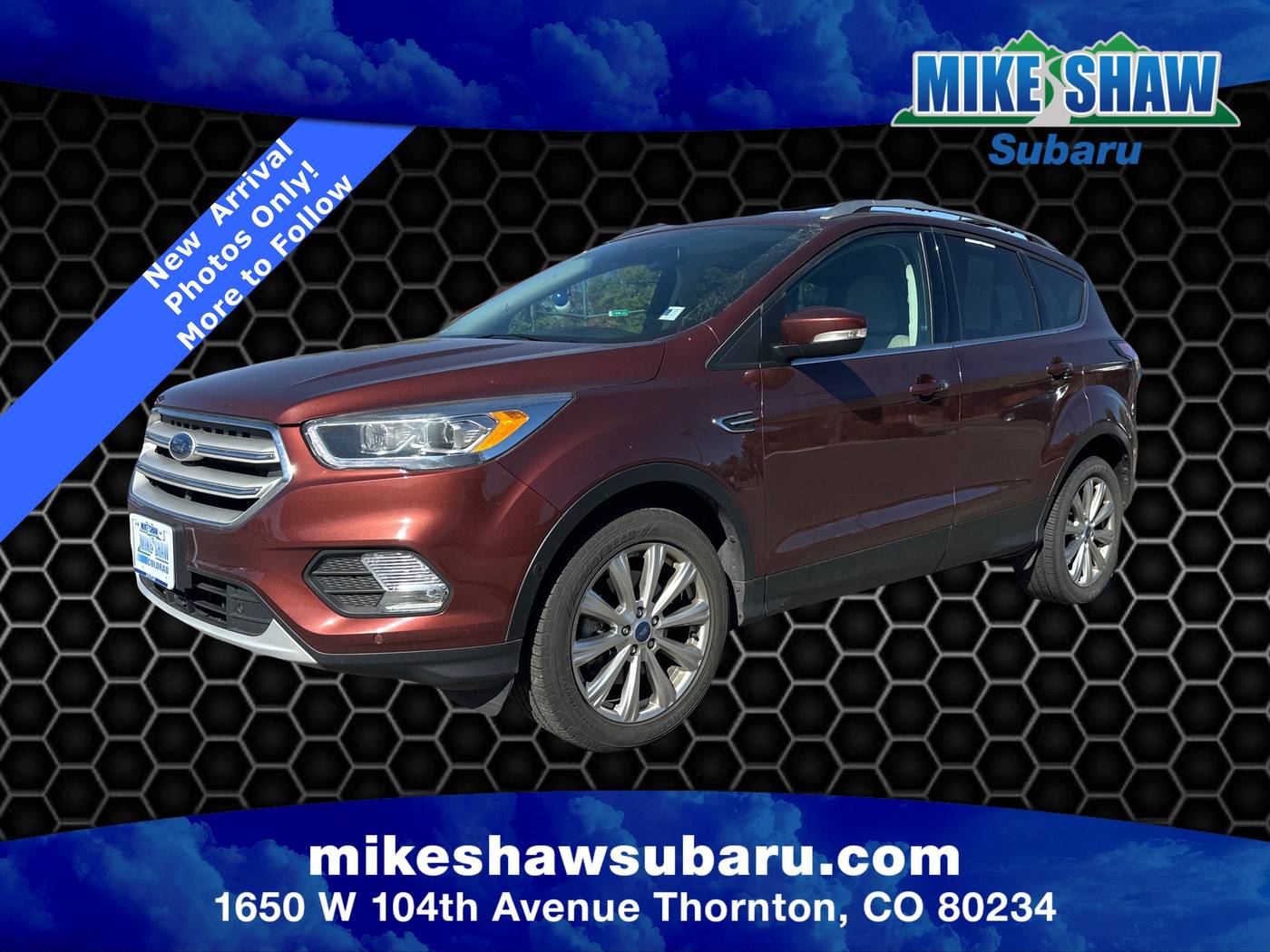 2018 Ford Escape Titanium — SUV — 68,108 mi — Denver, CO