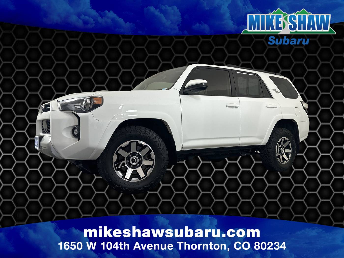 2022 Toyota 4Runner TRD Off Road — SUV — 50,020 mi — Denver, CO