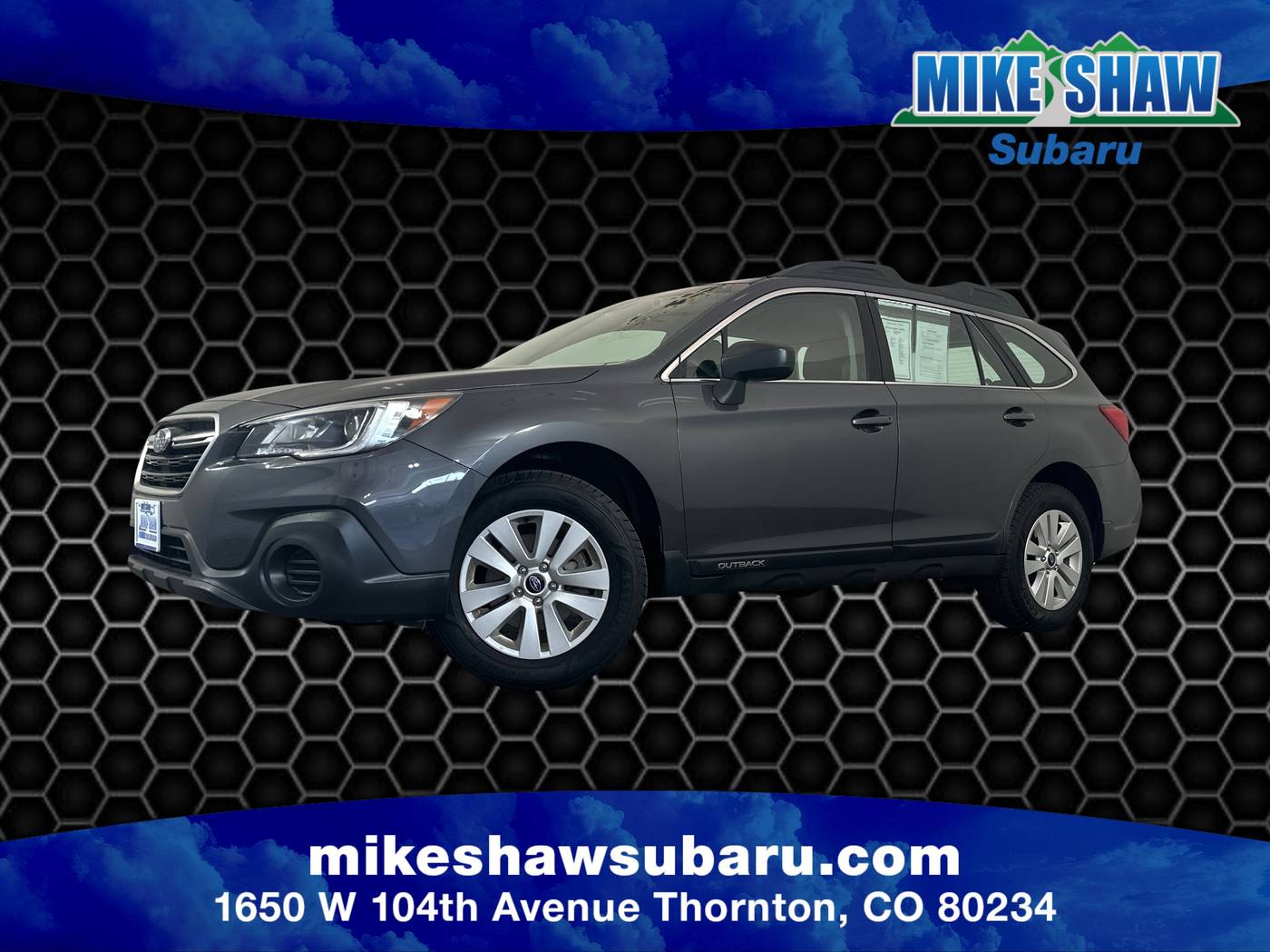 2019 Subaru Outback 2.5i — SUV — 63,506 mi — Denver, CO
