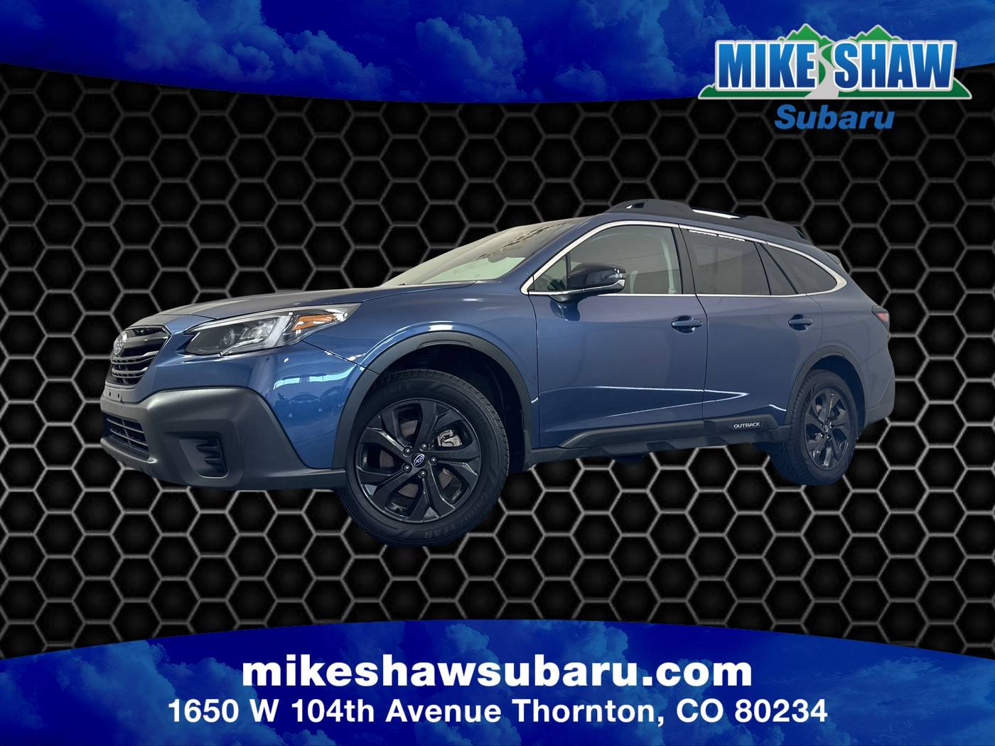 2021 Subaru Outback 2.4T Onyx Edition XT — SUV — 50,688 mi — Denver, CO